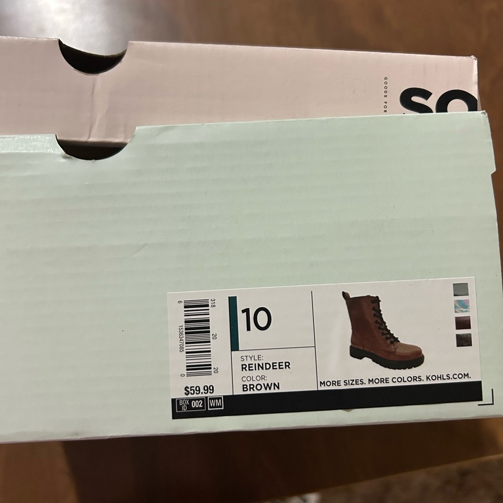 So boots 10 NWT - Picture 2 of 5